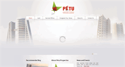 Desktop Screenshot of petuproperties.com